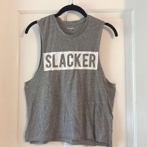 “SLACKER” tank from Express